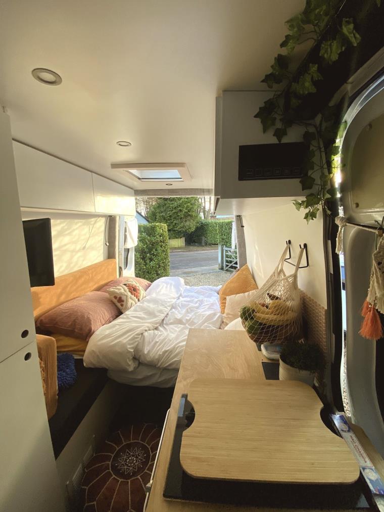 Campervan interior