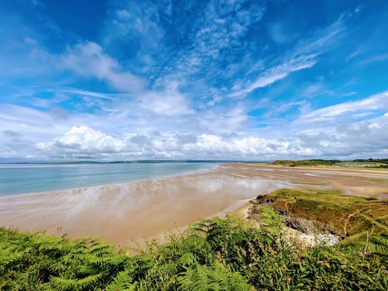 Broughton Bay beach Wales